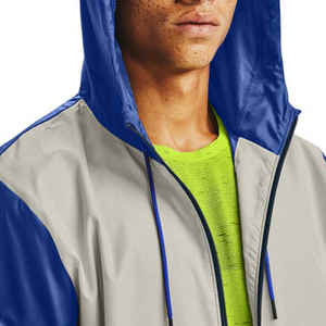 Chaqueta Cortavientos de Invierno con Capucha para Hombre, de Lona, Transpirable, Ecológica, con Logotipo Frontal Personalizado, de Alta Calidad para Exteriores - Product Image 6