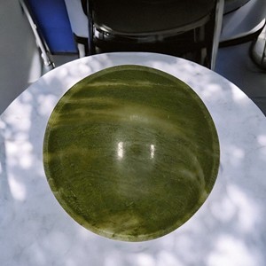 Cuenco de cristal de vesuvianita tallado a mano, piedra preciosa Natural para Reiki, meditación curativa, Feng Shui, decoración del hogar, mascota de Altar de Chakra - Product Image 3