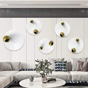 Décoration murale en métal Sculpture d'art en fer faite à la main pour la décoration de la maison, du salon et de la chambre à coucher - Product Image 4