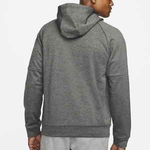 Sweat à capuche zippé en molleton technique en coton avec logo personnalisé 2025, manches américaines, taille XL, vêtements de sport, nouveau design personnalisé, broderie - Product Image 2