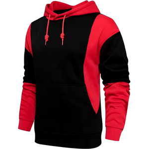 Vente en gros de sweats à capuche d'extérieur décontractés de haute qualité pour hommes sweat à capuche de sport multicolore avec techniques brodées - Product Image 2