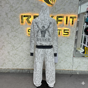 Meilleure Vente Qualité Pure Fabriqué en Usine Client Demandé Prix Bas Survêtement à Fermeture Éclair Pour Hommes Style Unique Nouveau Design Survêtements pour Hommes - Product Image 4