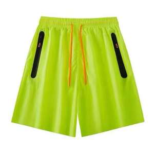 กางเกงว่ายน้ำขาสั้นแบบแห้งเร็วกางเกงว่ายน้ำสำหรับผู้ชายสีฟ้ากันน้ำมีกระเป๋าคาดเอวยางยืดมีซิปและผ้าเป็นมิตรกับสิ่งแวดล้อม - Product Image 3