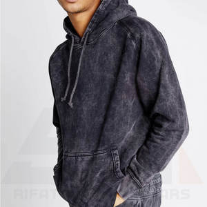 Sweat-shirt à capuche pour femme en molleton doux et confortable, imprimé, délavé à l'acide, style minimaliste, lavage vintage - Product Image 6