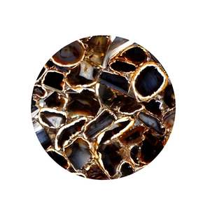 Sceau en agate poli artisanal, décoration de luxe pour la maison, motif floral religieux, résine, couleur personnalisée, artisanat haut de gamme - Product Image 1