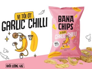 SNACK DE 100% BANANA CON SABOR CHILLI AJO - Product Image 5