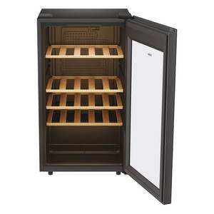 SERIE 3 Bodega para 50 Botellas HWS34GGH1 Negra, Vinoteca para 34 Botellas Clase G (47.5x45.6x85cm) - Product Image 4