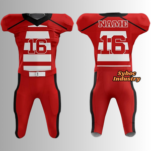 Maillot de football Gridiron personnalisé grande taille nouveau style rugby uniforme d'équipe d'entraînement respirant adultes jeunes vêtements de football américain - Product Image 3