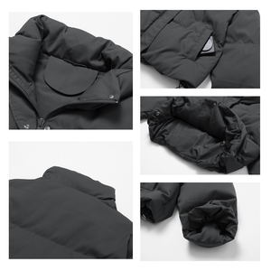 2025 Autumn New Warm Down Jacket Women White Fashion Comfortable All-match Long Sleeve Jacket - Product Image 3