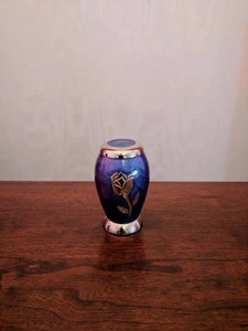 Urne funéraire gravée Radiance Blue, nouveau style américain, pour cendres humaines adultes, en aluminium, fournitures funéraires - Product Image 5