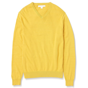 Trending ODM Suéter de punto con cuello en V de invierno para hombre Transpirable 100% Algodón Logotipo personalizado Impreso - Product Image 5