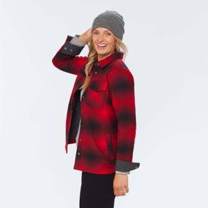 Veste longue à carreaux surdimensionnée pour femmes avec poches-confortable et confortable pour une tenue décontractée par temps frais - Product Image 4