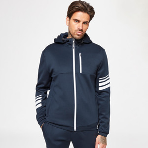 Customizable Winter Cotton XXL Tech Fleece Men's Jogger Tracksuit with 1:1 Logo Embroidery - Product Image 2