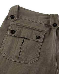 Manufacturer Women Olive Green <b>Cargo</b> Pants High Waist <b>Straight</b> <b>Leg</b> Utility <b>Trousers</b> Casual Streetwear Multi Pocket Fashion Pants - Product Image 4