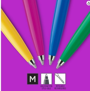 Colección de bolígrafos Parker Jotter Originals Surtido de acabados retro Tinta negra - Product Image 3