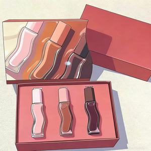 Nuevo aceite labial hidratante y reparador con aroma a vainilla y leche toffee, brillo labial de 8 ml, paquete de tres, cosméticos de marca al por mayor - Product Image 6