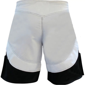 Pantalones cortos de lucha MMA de boxeo cómodos transpirables personalizados en blanco con tu propio club Ropa de artes marciales Marca personalizada para adultos Unisex - Product Image 3