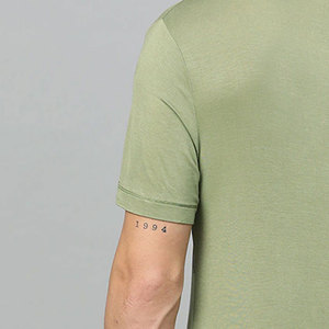 T-shirt Homme 2026 – Modèle Vierge 100% Coton Sergé Sport Manches Courtes Coupe Classique Séchage Rapide & Respirant Tissu 220g Vente en Gros - Product Image 6