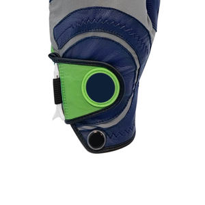 Venta directa de fábrica Diseñe su propio logotipo Guantes de golf de cuero suave Guantes de golf deportivos personalizados completos para hombres - Product Image 3