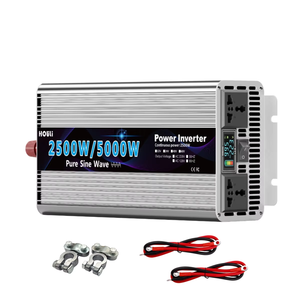 Convertisseur solaire à onde sinusoïdale pure HOULI 5000W 12V pour camping-car - Product Image 1