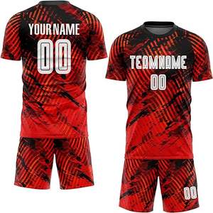 Kits de camisetas de fútbol por sublimación, uniforme de fútbol de entrenamiento personalizado, camiseta de fútbol, conjunto completo de ropa de fútbol para hombre con logotipo - Product Image 4