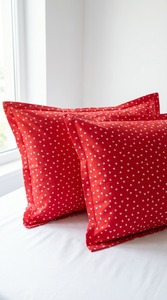 <b>Soft</b> Cotton 3D Heart Design Modern Rectangle Pillowcase Durable Washable Breathable Eco-Friendly Anti-static Customizable Home - Product Image 3