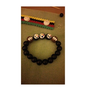 Pulsera de madera Natural para mujer, conjunto de joyería de moda, de gran calidad, color madera natural, fabricada en la India - Product Image 3