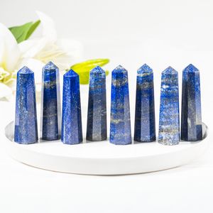 Obélisques/points de tour en lapis-lazuli bleu, 1 kg, polis, cristaux naturels de guérison, très demandés, pour la décoration, au prix de gros. - Product Image 3