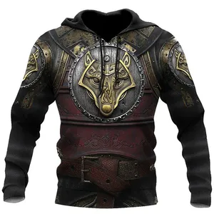 Vente en gros de pull-over à capuche en polyester/coton molletonné unisexe personnalisé pour hommes automne 3D gaufré écologique respirant - Product Image 4