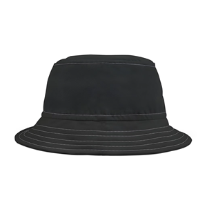 Chapeau de seau de couleur noire prêt à l'impression de haute qualité, chapeau de seau vierge en gros disponible en différentes couleurs 100% polyester fabriqué - Product Image 5