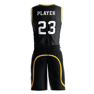 Maillot de basket-ball personnalisé, imprimé par transfert thermique, de haute qualité, couleur personnalisée, séchage rapide, respirant, unisexe, adulte - Product Image 3