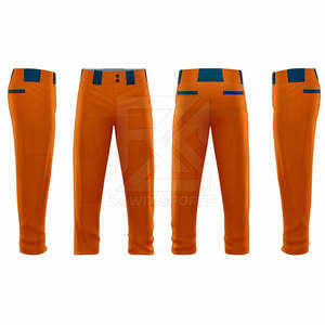 Prix de gros bon marché 2025 Pantalons de baseball Conception gratuite Pantalons de baseball pour hommes sur mesure - Product Image 2