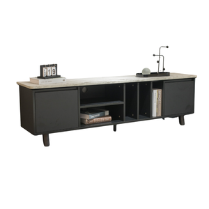 Morra Solid Wood and MDF TV <b>Stand</b> 2M Console <b>for</b> Living Room and Bedroom Elegant Oak Furniture <b>for</b> Home Use - Product Image 4