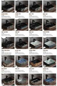 Bassin d'art design spécial grotte de roche impression lavabo style antique couleur grise comptoir évier - Product Image 6