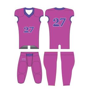 Votre propre uniforme de football américain Nouveau design Uniforme de football américain Service OEM Uniforme de football américain pour hommes - Product Image 6