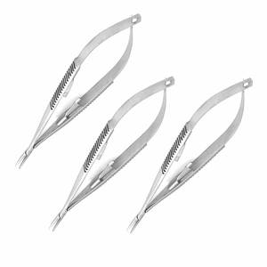 Meilleure qualité 3 pièces Castroviejo porte-aiguille 5.5 pouces droit avec serrure porte-aiguille chirurgicale pince - Product Image 2