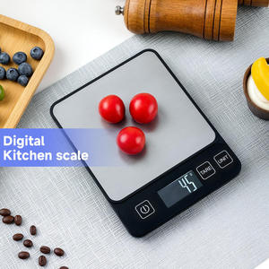 Balance de cuisine numérique professionnelle compacte 10 kg, étanche, en grammes et en onces, alimentée par piles, vente en gros - Product Image 2