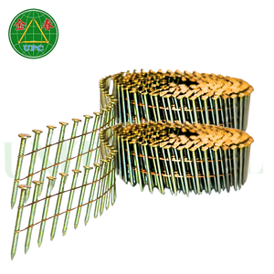 Clavos de bobina de grado industrial de 1-1/4 "x 0.083 embalados con precisión, envueltos en PE y atados con plástico para estabilidad al mejor precio de Vietnam - Product Image 4