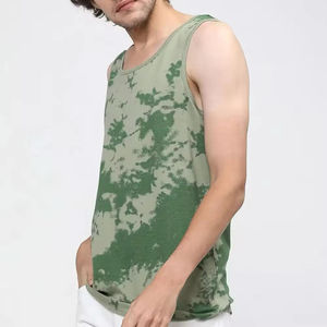 Débardeur à séchage rapide personnalisé impression par sublimation de teinture débardeurs pour hommes débardeurs pour l'été Fitness Gym débardeur pour hommes gilets de Fitness - Product Image 2