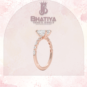 Diamant de laboratoire de 3 carats, taille émeraude, certifié IGI, couleur DEF, clarté VVS, pierres synthétiques CVD HPHT, pour bague de fiançailles - Product Image 4