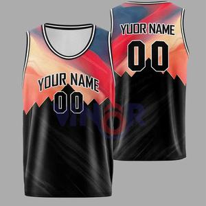 Maillots parfaits en polyester de basket-ball respirant de qualité supérieure pour le sport, idéaux pour les activités de plein air, l'entraînement et les fêtes. - Product Image 4