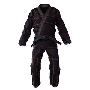 Vêtements de Jiu-Jitsu de haute qualité War Tribe en gros pour unisexe, uniformes respirants de BJJ, combinaisons d'arts martiaux en polyester/coton - Product Image 4