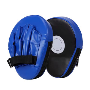 2024 venta al por mayor almohadillas de enfoque profesional logotipo personalizado impresión adultos cuero artes marciales punzonado y guantes de entrenamiento de Kickboxing - Product Image 5