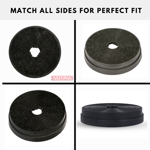 Filtre à charbon actif en gros, haute efficacité, personnalisé OEM ODM, pour l'élimination des odeurs, pièces de hotte de cuisine - Product Image 5