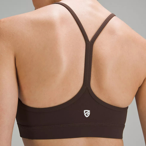 Vente en gros de soutien-gorge de sport personnalisé élégant pour femmes Gym Fitness Ensemble de soutien-gorge de sport une épaule respirant grande taille soutien-gorge de yoga antichoc - Product Image 5