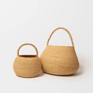Ethiopian handmade <b>baskets</b> eco friendly <b>seagrass</b> <b>basket</b> woven sea grass straw bolga container - Product Image 6