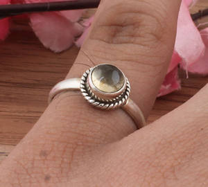 แหวนเงินสเตอร์ลิง925พร้อมแหวนพลอยตาเสือธรรมชาติทำด้วยมือเครื่องประดับแนวโบโฮวินเทจสำหรับผู้หญิงไอเดียของขวัญ - Product Image 2