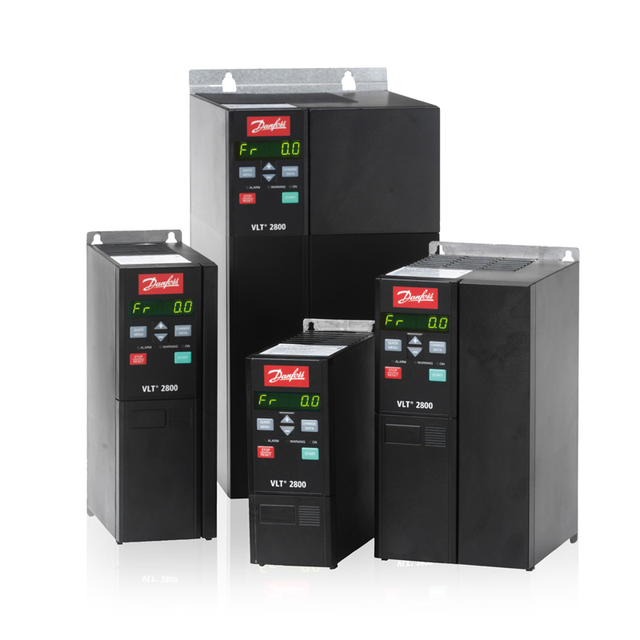 Original New Danfoss VLT 2800 Series Danfoss VFD VSD Frequency Inverter Converter AC Motor Variable Frequency Driver