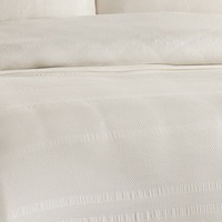 Parure de lit Guzide Amara 7 pièces en coton, style européen, tricotée, anti-déchirure, anti-acariens, durable et personnalisable pour usage quotidien