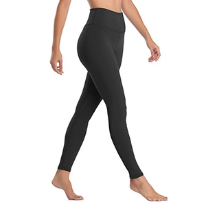 Conjunto de Leggings Deportivos Sin Costuras 100% Algodón para Mujer, Leggings de Yoga de Algodón Orgánico, Leggings Sostenibles Tipo Lápiz para Mujer con OEM - Product Image 4